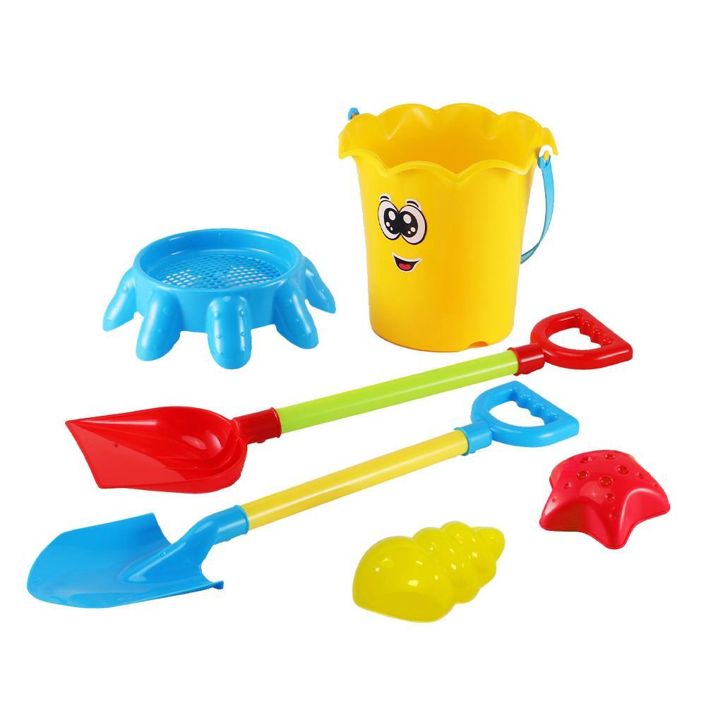 Marbueno conjunto cubo con accesorios color amarillo 47x17 cm