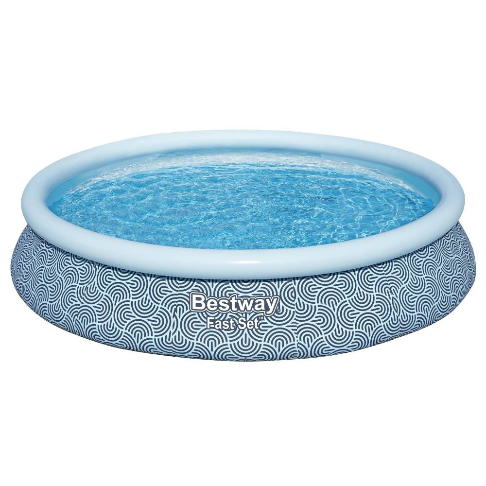 Bestway piscina hinchable adulto aro ratan con depurador 475x84 cm